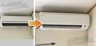 ダイキン エアコン施工事例不明→S254ATES-W
